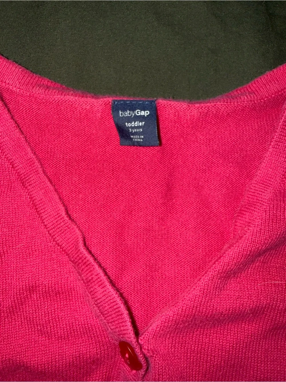 Girls Pink Paris Print Dress with Hot Pink Trim 2 cardigans